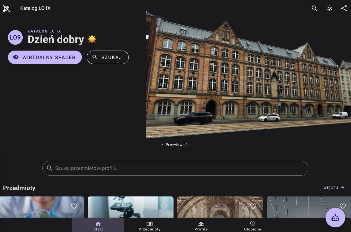 Katalog LO IX Screenshot